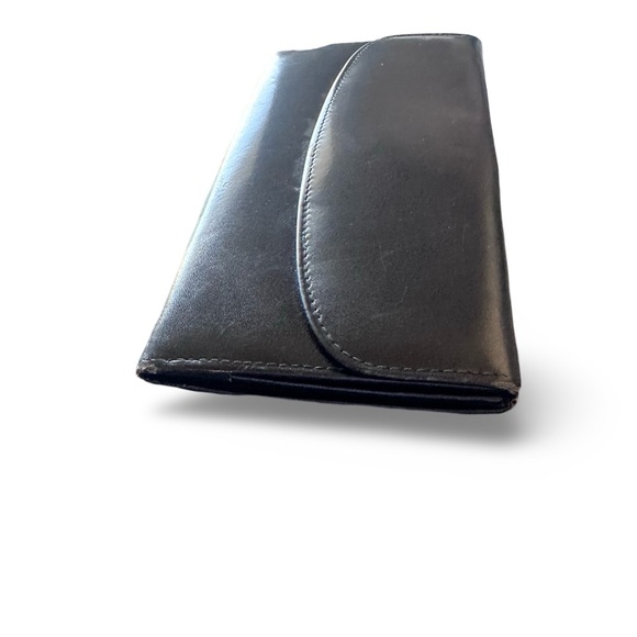 🖤 GUCCI HORSEBIT BIFOLD LONG WALLET - BLACK/RED ❤️ SOFT CALF LEATHER - Picture 7 of 12